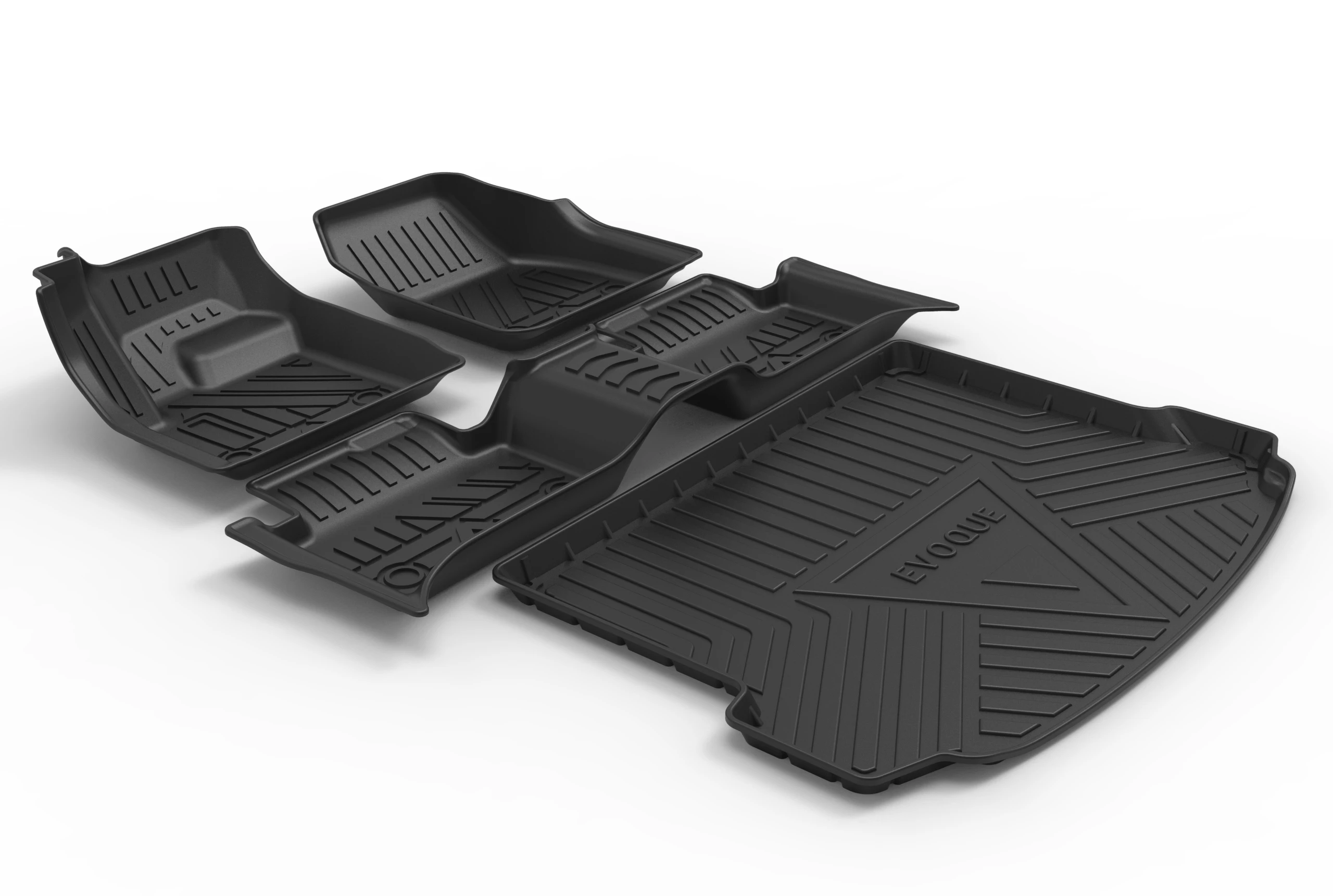 

Резиновый автомобильный коврик для LAND ROVER EVOQUE 2020, ковер, водонепроницаемые аксессуары для интерьера, автомобильные коврики TPE