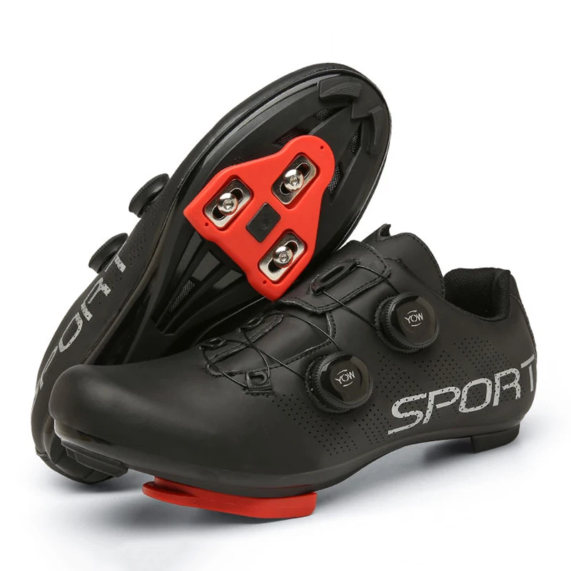 

Men Bicycle Cycling Sneaker MTB Road Bike Cleat Shoes Speed Sneakers SPD Route Cycling Shoes Flat Women Mountain Bike Footwear