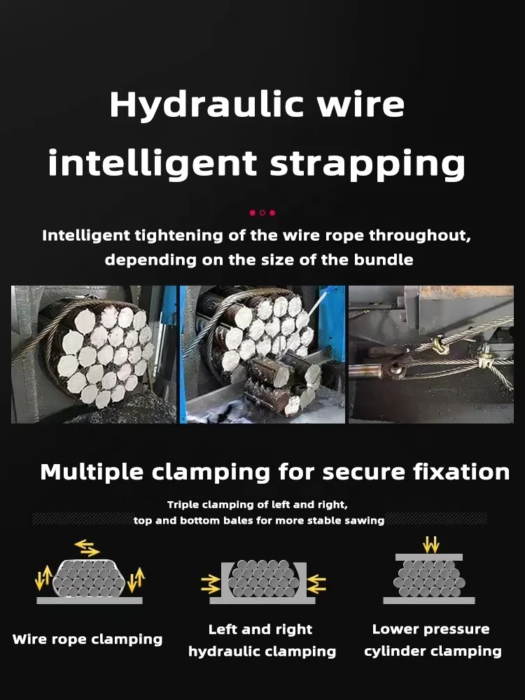 Металлическая ленточная пила Hinery стальная железный стержень для резки арматуры