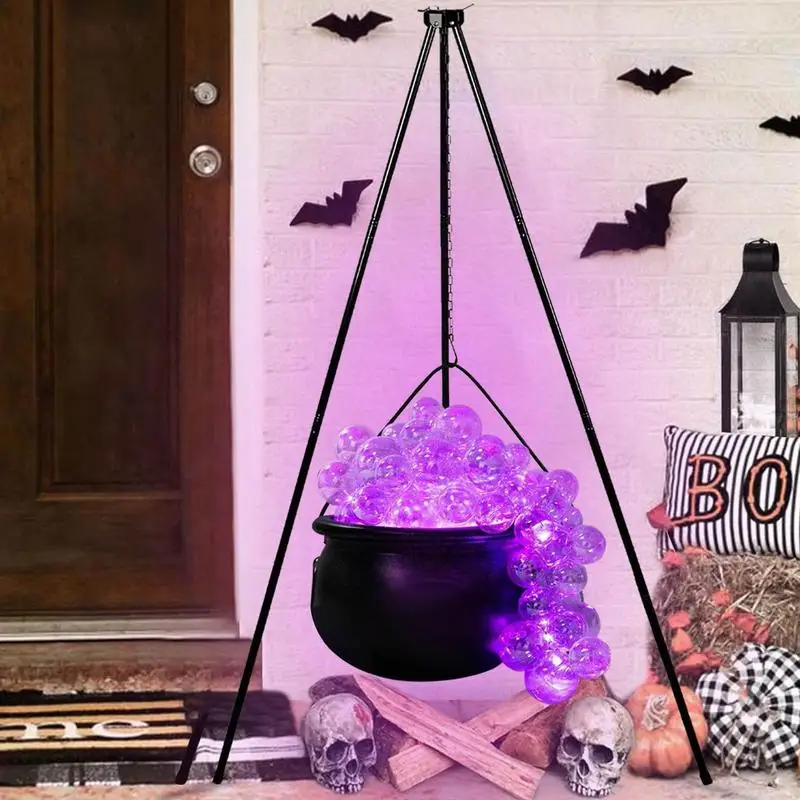 Большой колпак горшки Хэллоуин украшения винтажный Декор Светильник up Witches Cauldron