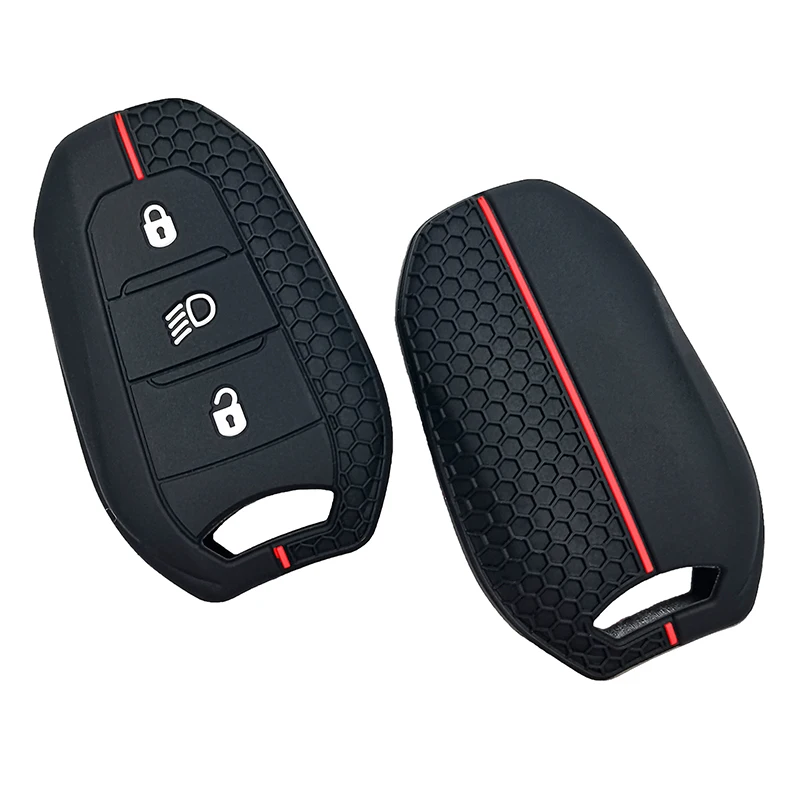 1 шт. силиконовый чехол для автомобильного ключа Citroen C2 C3 C5 X7 C4 Picasso Berlingo Peugeot 208 308 408