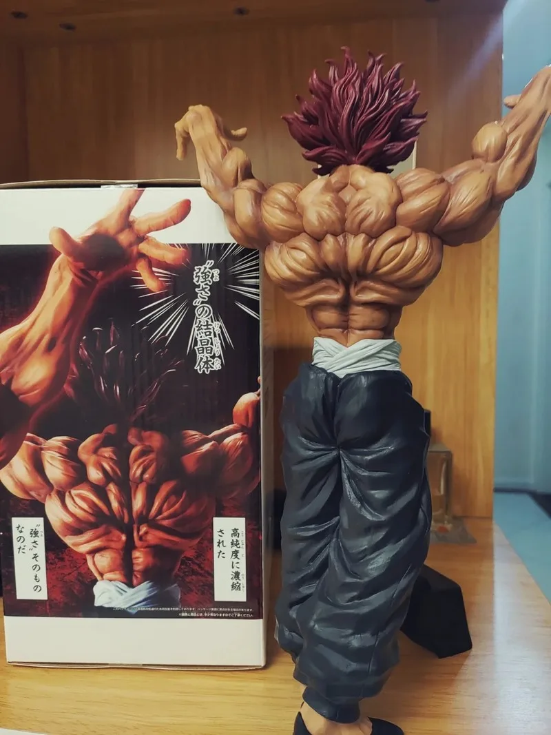 Фото Оригинальная фигурка Banpresto Grandista: Ханма Юджиро (Баки) — Самый сильный герой, ПВХ статуэтка для коллекции и демонстрации (для взрослых) №3
