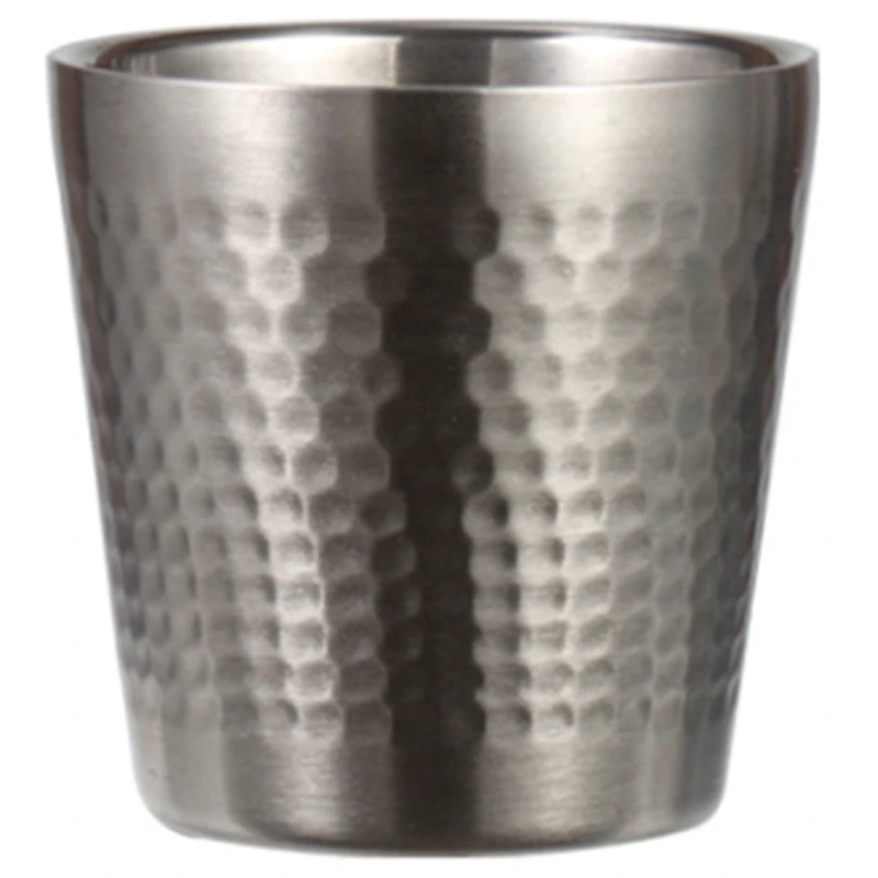 

Бокал коктейльный двухслойный в горошек из нержавеющей стали, 180 мл
