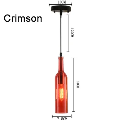 

Ретро люстра настольная лампа для винных бутылок