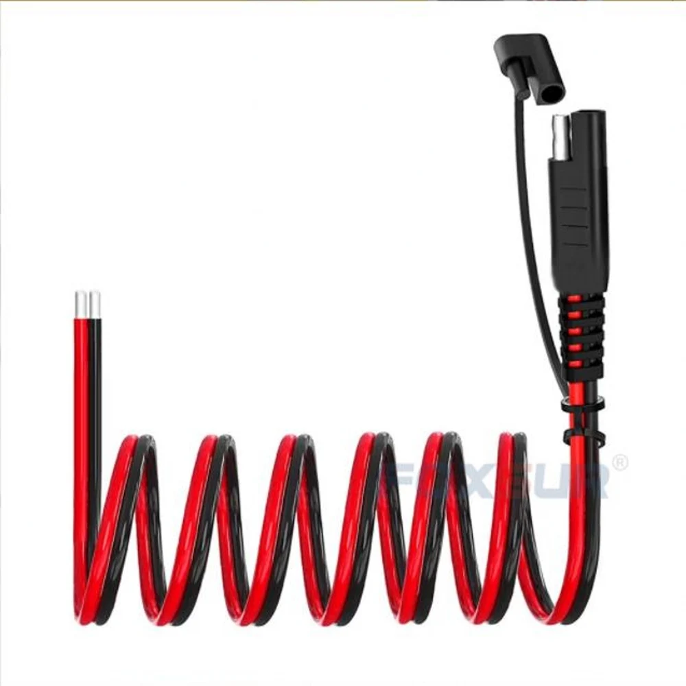 

FOXSUR SAE charging line Motorcycle ignition line 1.1 m long battery quick connection line Charger special line