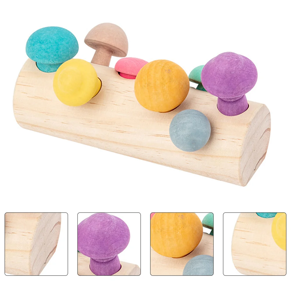 

1Pc Interesting Baby Education Toy Funny Picking Mushroom Toys Kids Plaything