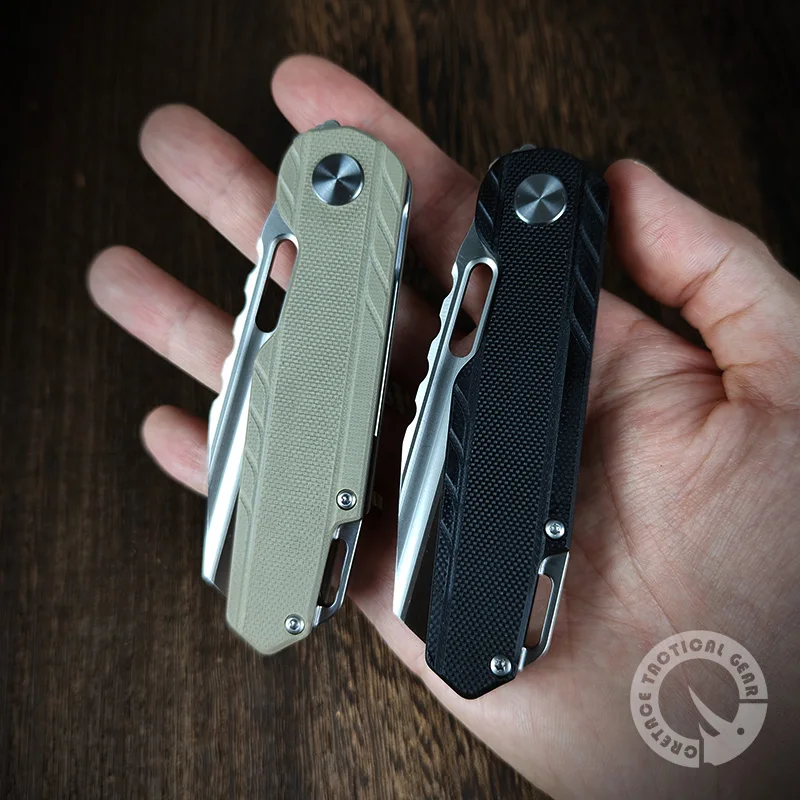 Складной нож серии CRETACE KANTE карманный резец с лезвием D2 рукояткой G10 для