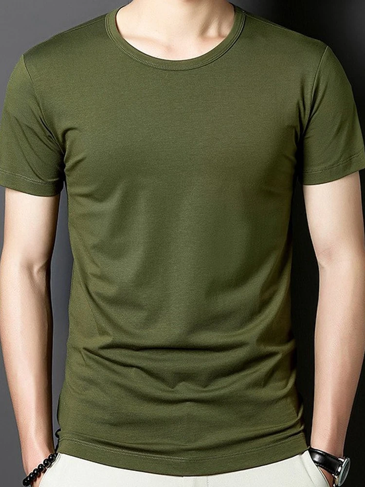 

1168-20.99 New T Shirt Men Summer Linen Cotton Short Sleeve for Men T-shirt