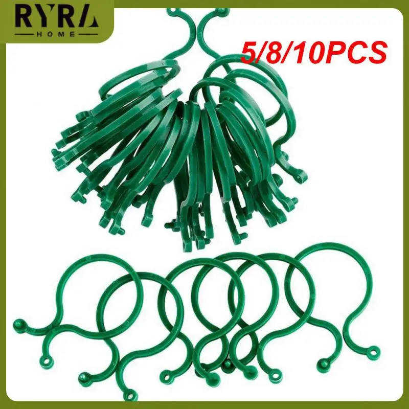 

5/8/10PCS Plant Wall Climbing Vine Clips Plant Climbing Garden Buckle Hook Fixed Wall Self-adhesive Garden Vine Strapping Clips