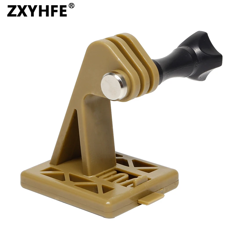 

ZXYHFE Camping Helmet Specify Adapter for Sports Camera CS Wargame Shooting Equipment Tactical Travel Hiking Outdoor Accessories