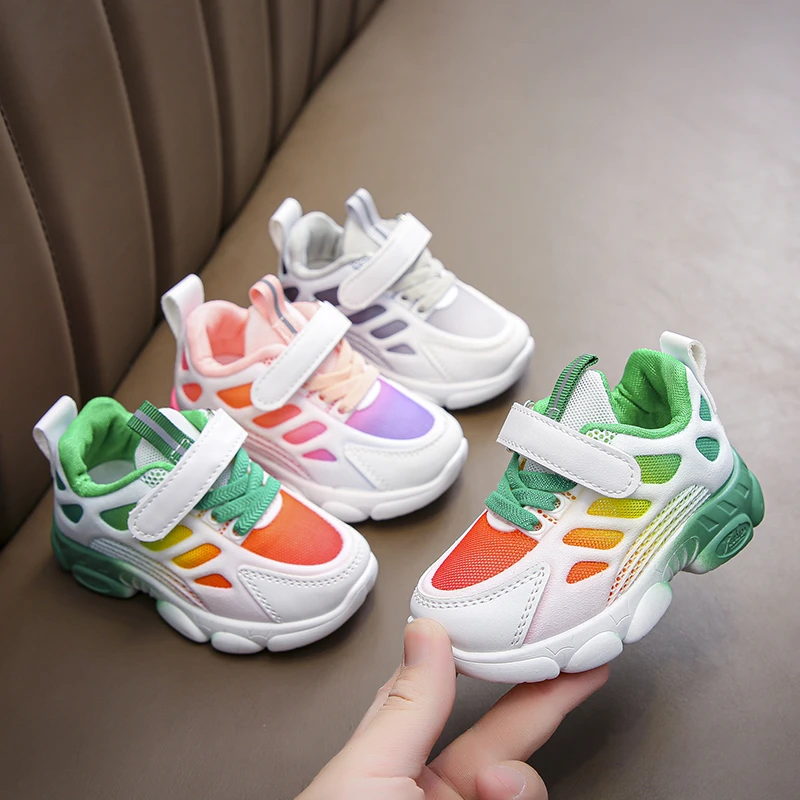 

Children's Sandals Girls Boys Summer Mesh Hollow Out Breathable Sports Casual Shoes Kids Non-slip Soft Sole Toddler Baby Shoes