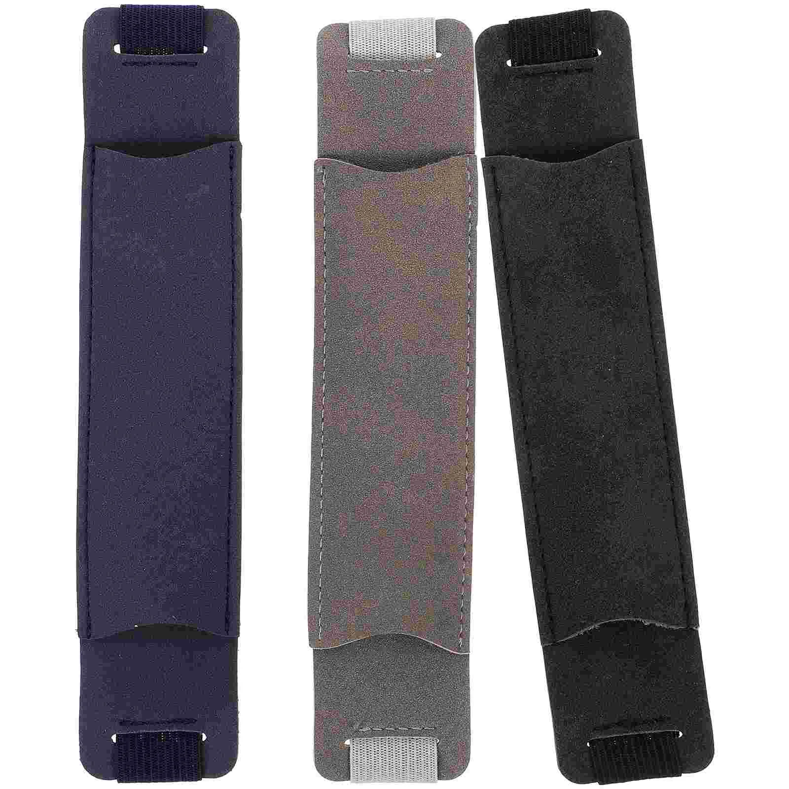 

3 Pcs Pen Case Travel Vintage Stickers Stylus Pens Adhesive Sleeve Protection Covers