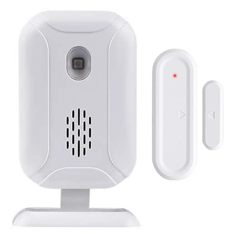 

Wireless Door Open Sensor Chime 280M Range Door Alarm Window & Door Sensor Door Entry Chime Home Security 36 Chime Tunes