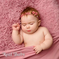 25inch 7 months bebe reborn doll kit june with body popular rare limited sold out edition with coa unpainted kits by belly