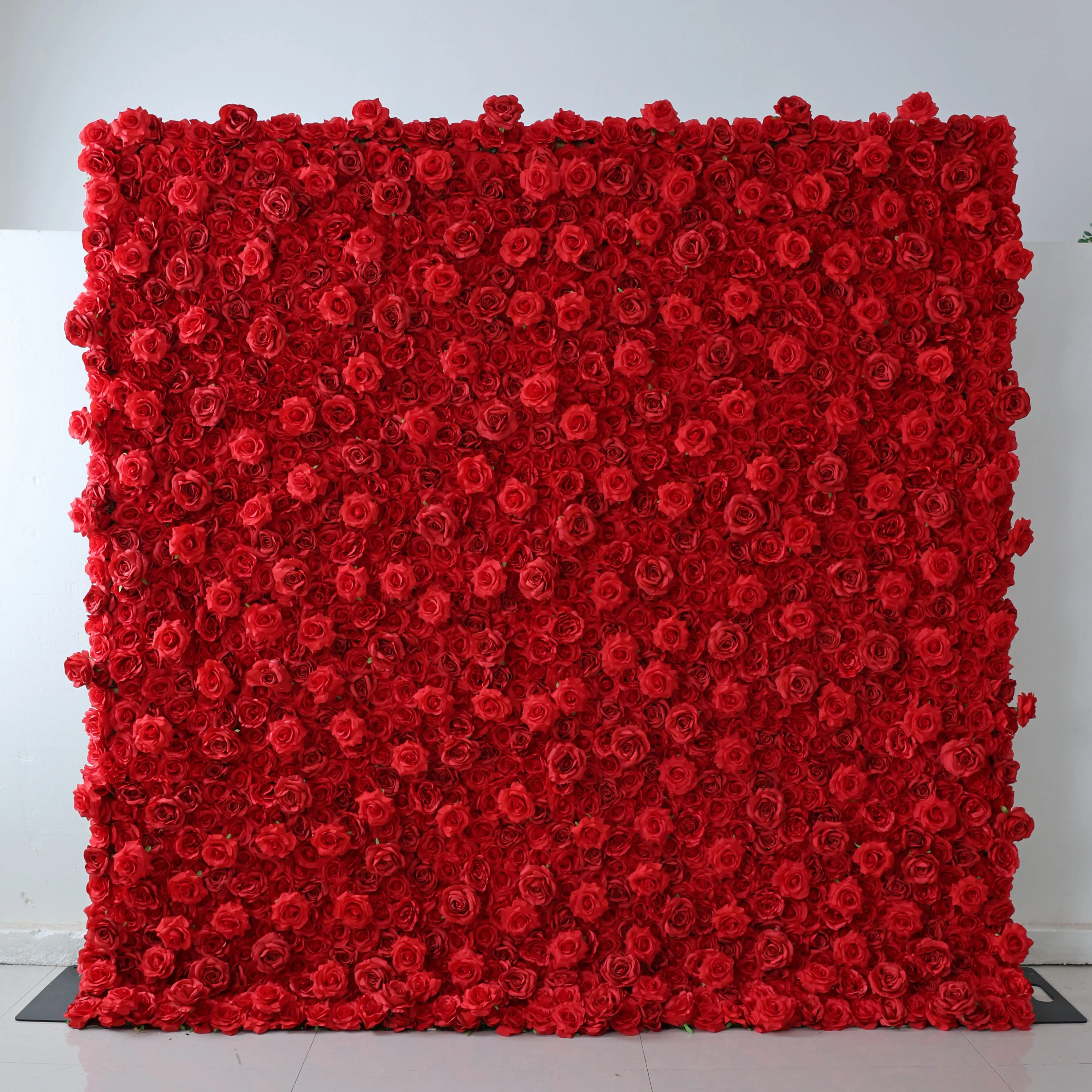 YuLiFlower Свадебные настенные украшения на заказ ролл-ап 5D Цветочная стена фон