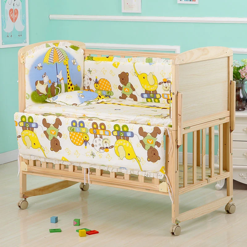 

5 шт./комплект, детские постельные принадлежности из 100% хлопка