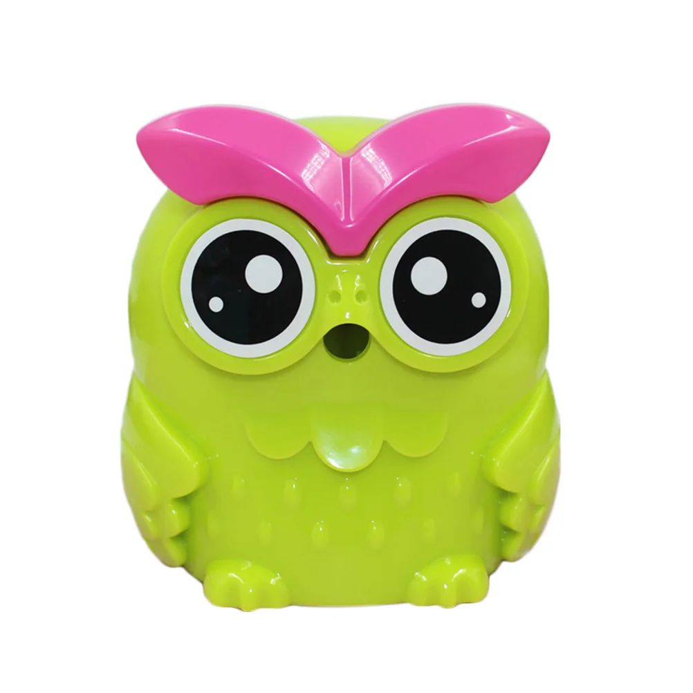 

Owl-shaped Manual Pencil Sharpener Cartoon Kids Pencil Sharpener (Random Color)