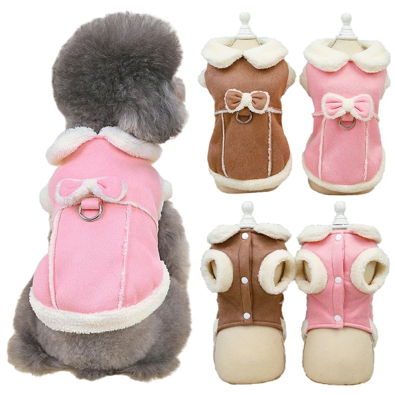 

Winter Dog Cotton Jacket Warm Pet Dogs Clothes for Small Medium Dogs Cats Puppy Coat French Bulldog Chihuahua Clothing Poodle