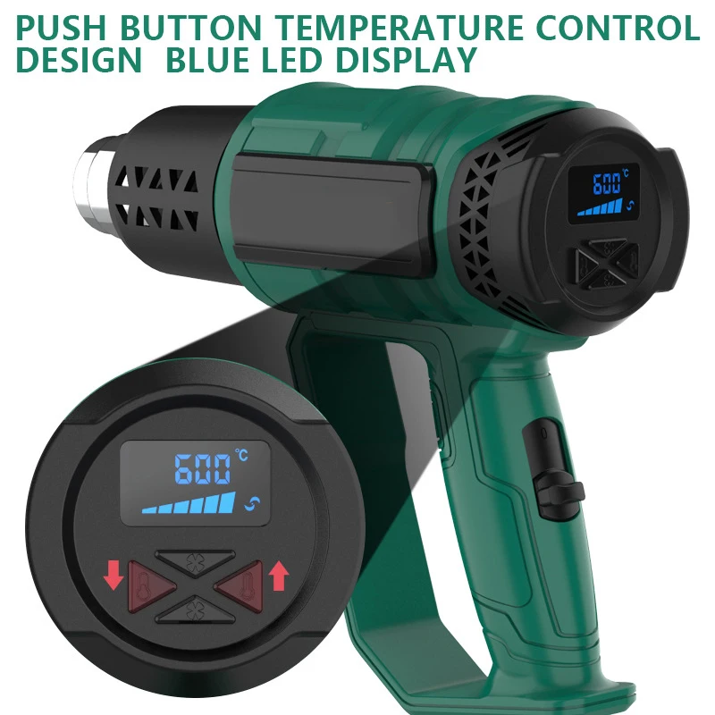 Умный Цифровой дисплей 2000 Вт фотоаппарат с горячим воздухом быстрое управление