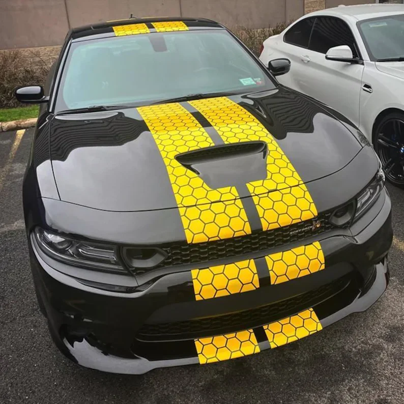 HONEY Comb гоночные полосы Dual 10 &quotдля Dodge Charger с отделкой в упакопосылка зарядное