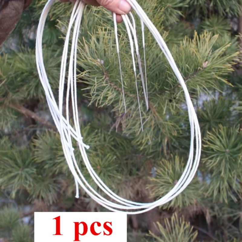 

Cotton Wire Wicks with Long Metal Needle Fit For ZP Zorro Kerosene Oil Petrol Lighters DIY Repair Upgrade Accessory 100cm/pcs