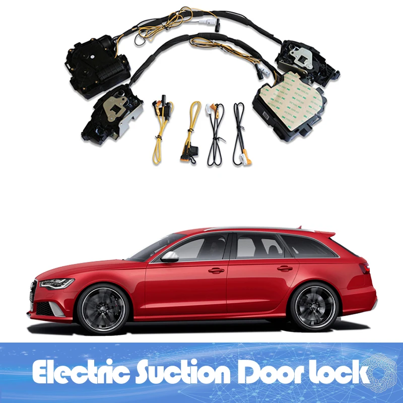 

Smart Auto Electric Suction Door Lock for Audi Rs6 2017-2023 Automatic Soft Close Door Super Silence Car Vehicle Door