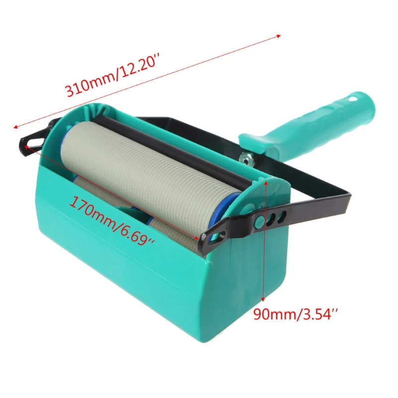 Инструменты для росписи Double Color Wall Decoration Paint Painting Machine For 5 Inch Roller Brush Tool - инструменты для краски стен с двойным цветом с машиной для росписи и ручкой для 5-дюймового валика.