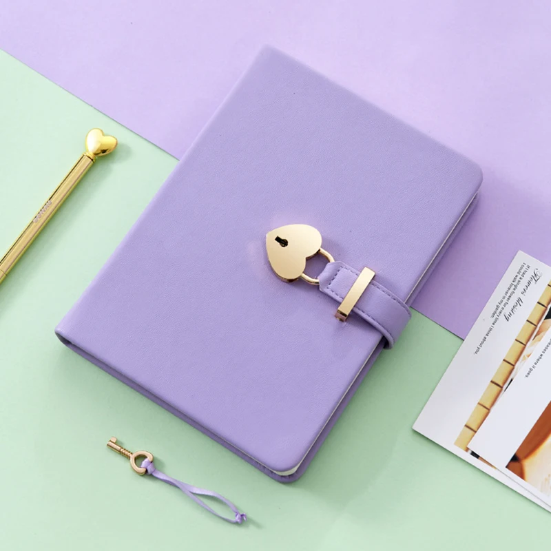 

Модный блокнот с календарем, креативный подарок для студентов, канцелярские товары, блокнот из овечьей кожи для зарисовок, кавайный планиро...