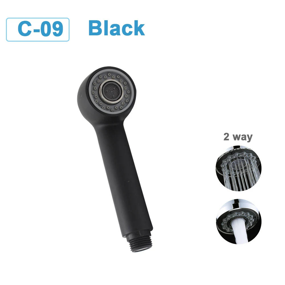 

Распылитель для смесителя G1/2 серебристый/черный ABS пластик