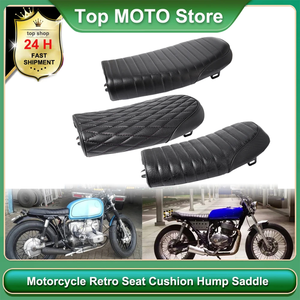 

Racer Accessories Motorcycle Seat Modified Parts Retro For Honda CB 200-750 CG125 Universal Hump Saddle