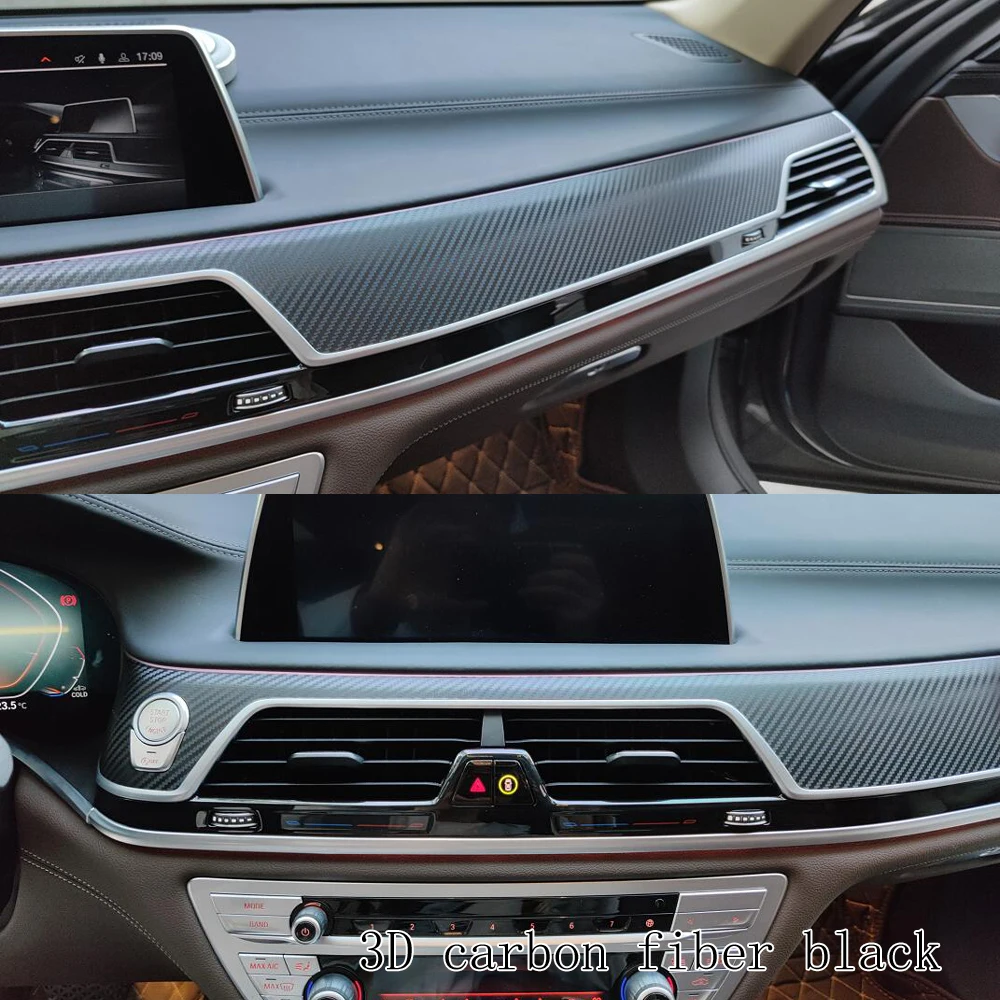 Углеродное волокно для BMW 7 серии G11 2016-2022 автомобильная пленка внутренняя