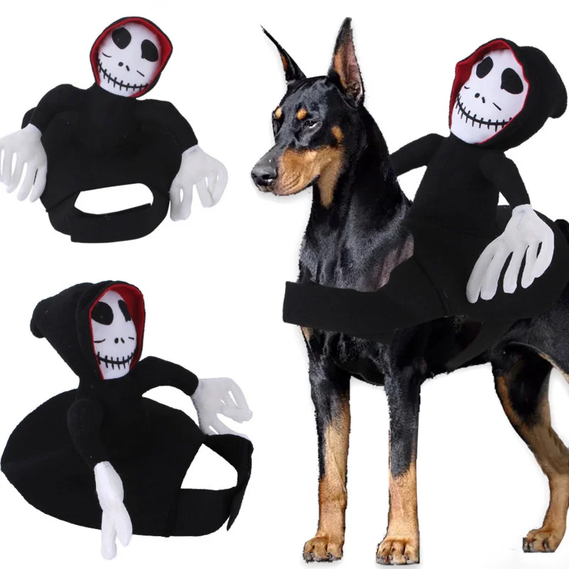 

Плащ-трансформер на Хэллоуин, призрак, костюм питомца, собака, косплей, реквизит, одежда на Хэллоуин, модная детская одежда