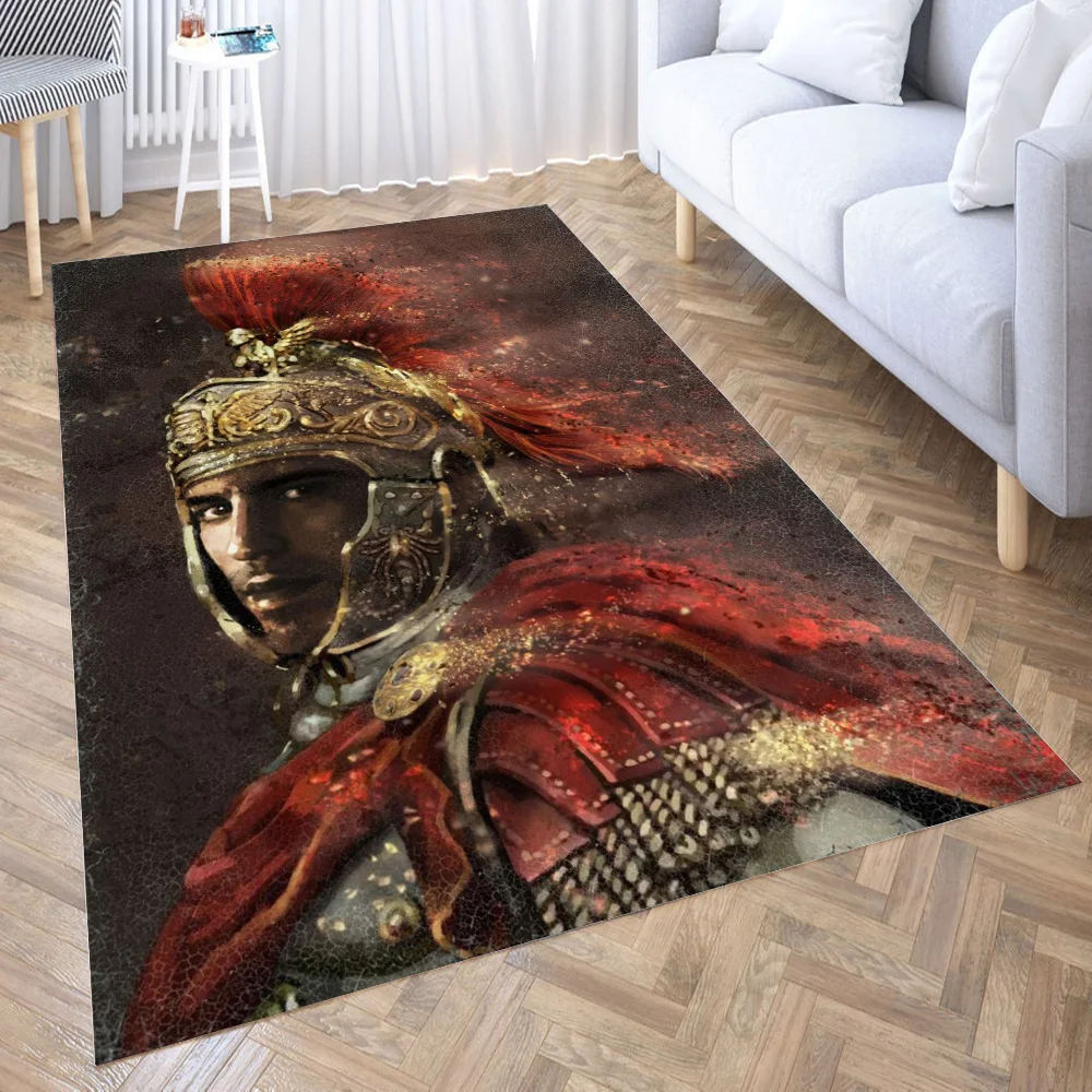 

Roman Officer Rug Floor Mats Carpet for Living Room Doormat Plush Non-slip Chair Mat Bathroom Carpet Furry Carpet In The Bedroom