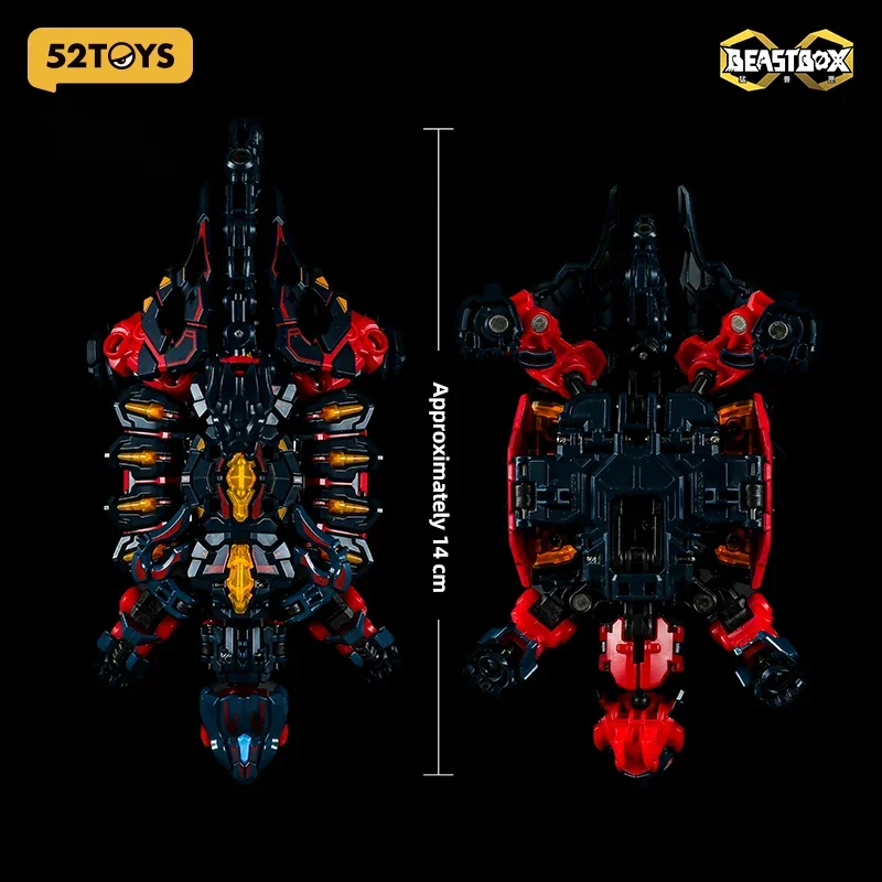 В наличии 52TOYS Infinitybox Series IB-08 Xuanwu Деформационный робот преобразование в меха и кубе