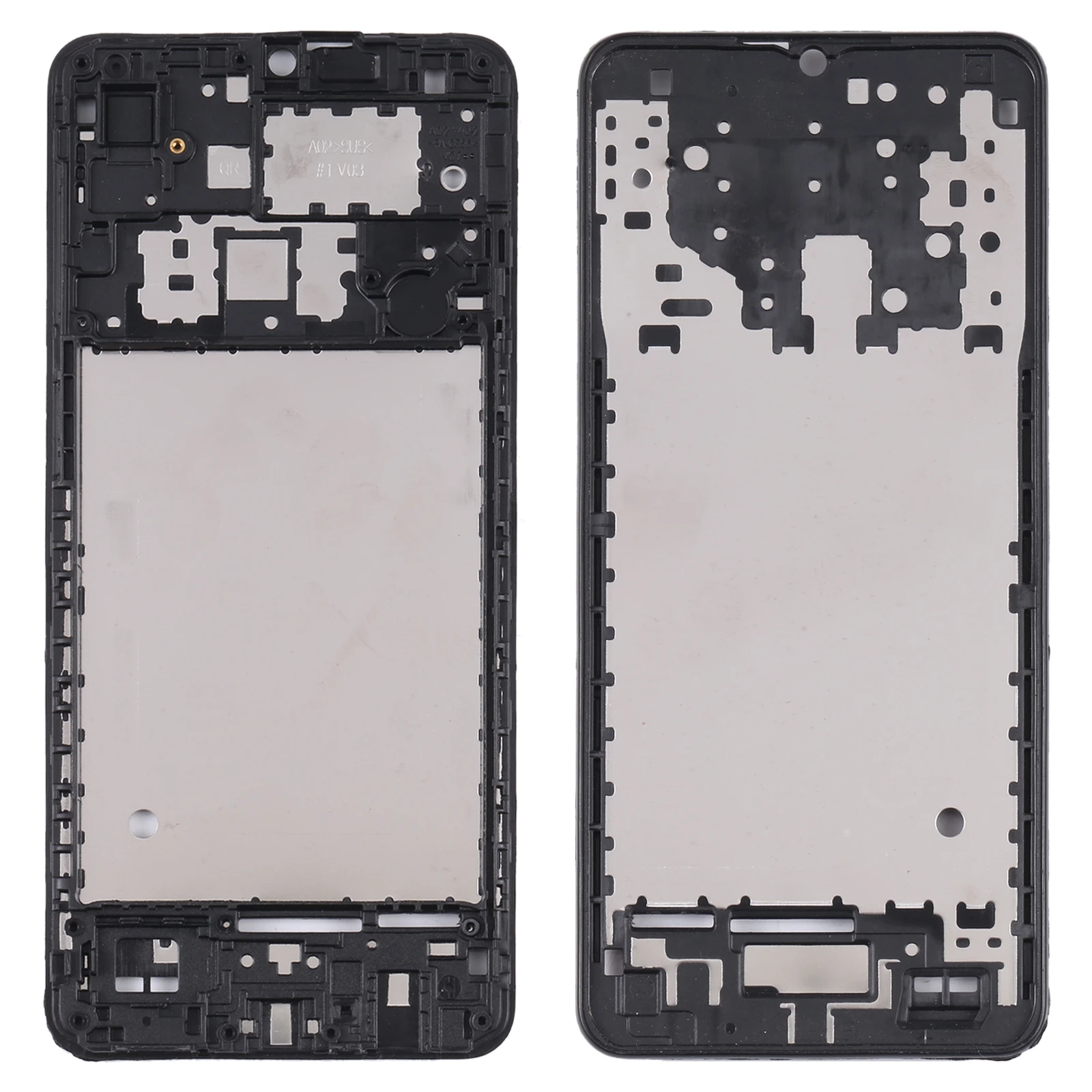 Front Housing LCD Frame Bezel Plate For Samsung Galaxy A02s SM-A025F
