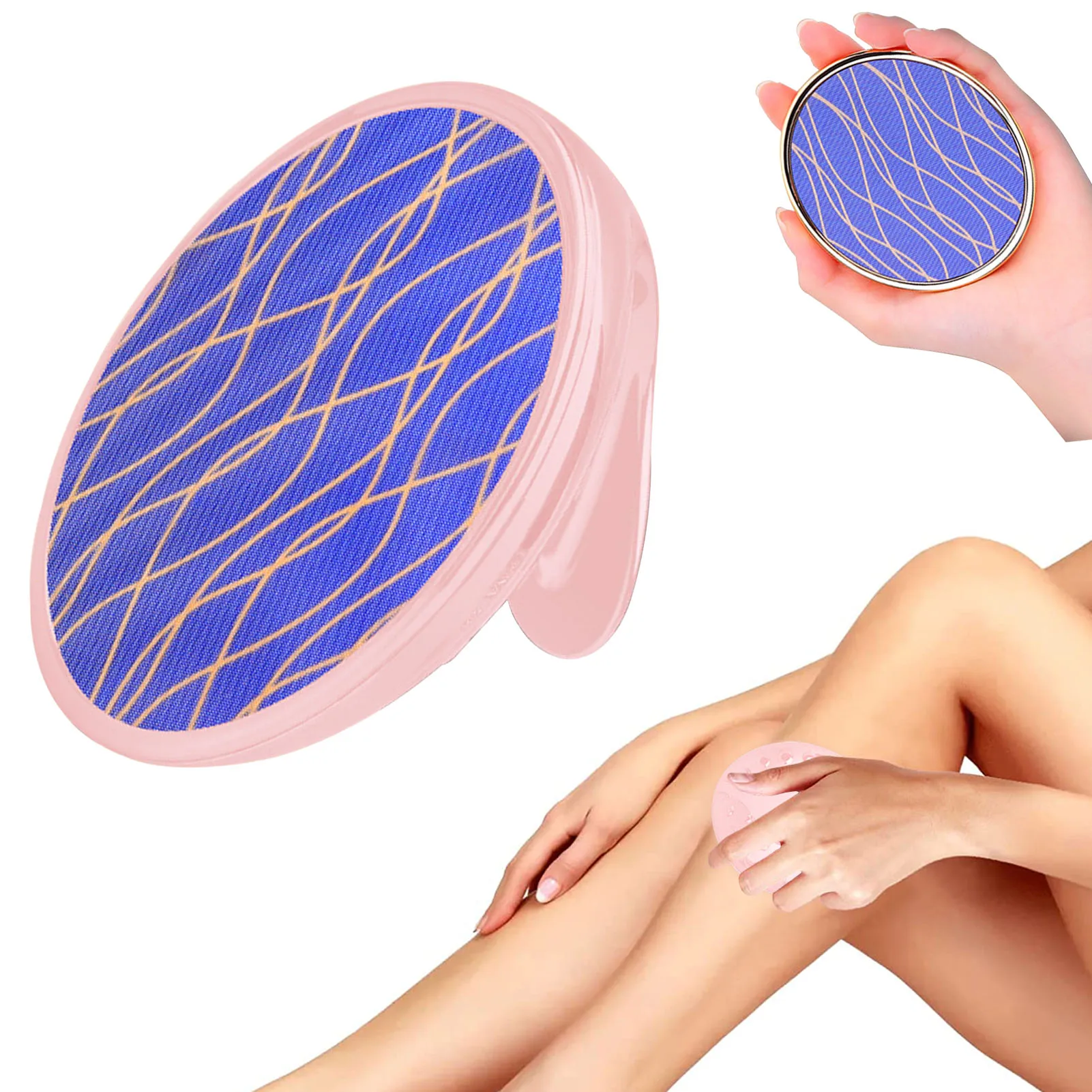 

Crystal Hair Eraser Effective Hair Removing Tool Nanometre Epilation Painless Hair Removing Erasers For Women Men Chins Arms