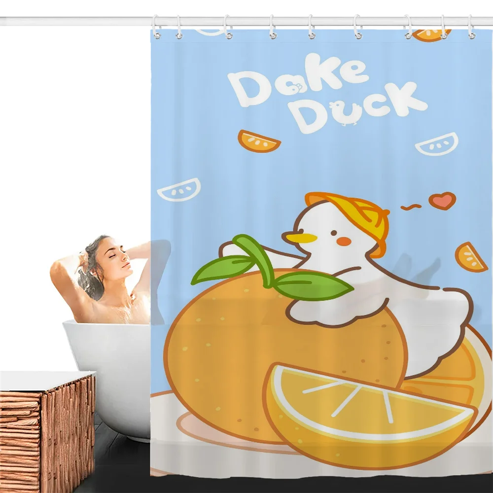 Водонепроницаемая занавеска для душа из ткани ванной комнаты защита от плесени