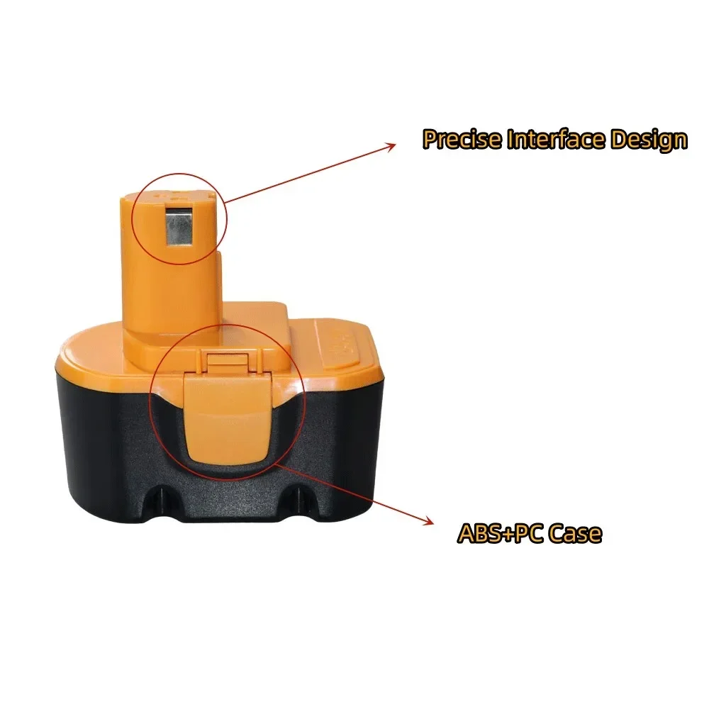 Для Ryobi 14 4 В 6800 мАч Аккумулятор SaftSafety Совместимость R10521 RY6201 RY6202 130224010 130224011 130281002