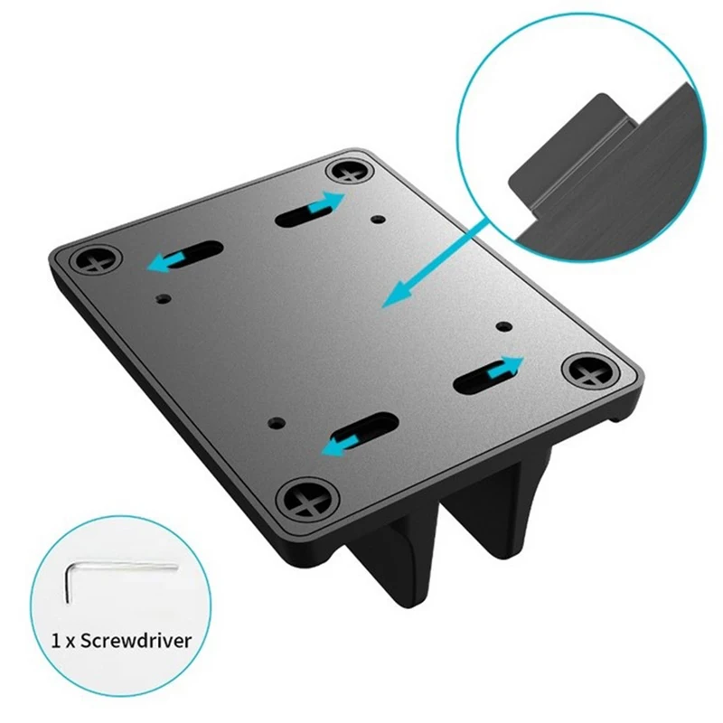 

Plastic Vertical Laptop Stand Holder Adjustable Desktop Notebook Dock