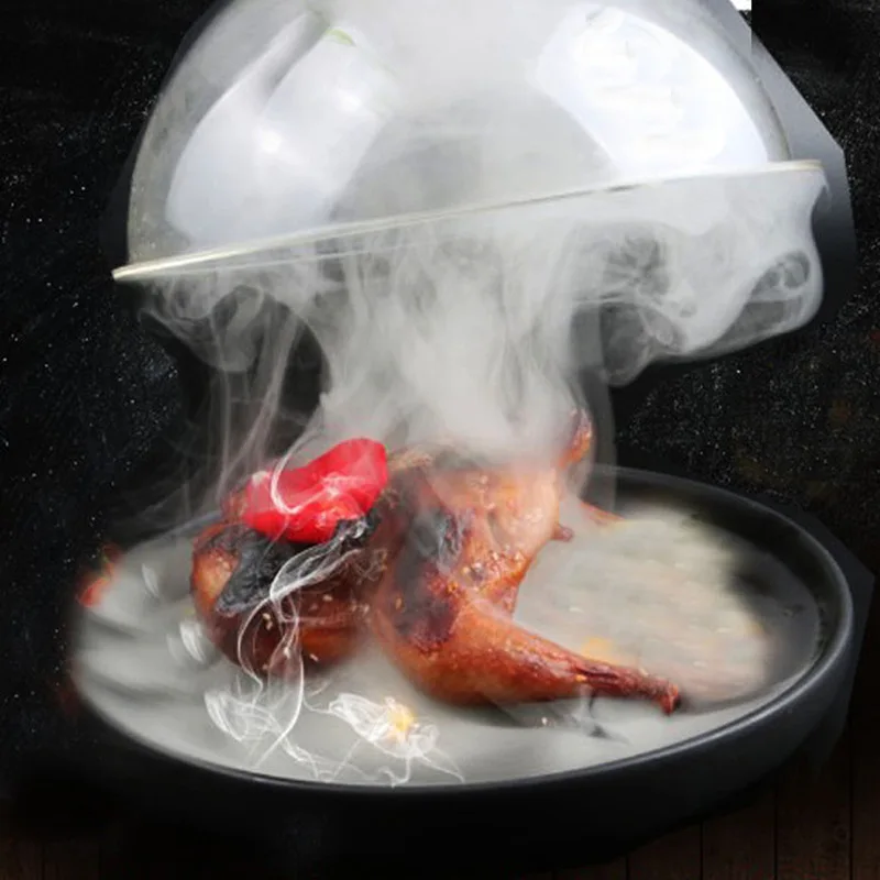 Фото Flavor Blaster Smoked Bubble Gun Kit для коктейльных пузырей и курильщика еды Новое блюдо для машины шеф-повара Съедобные пузыри и ароматы №5