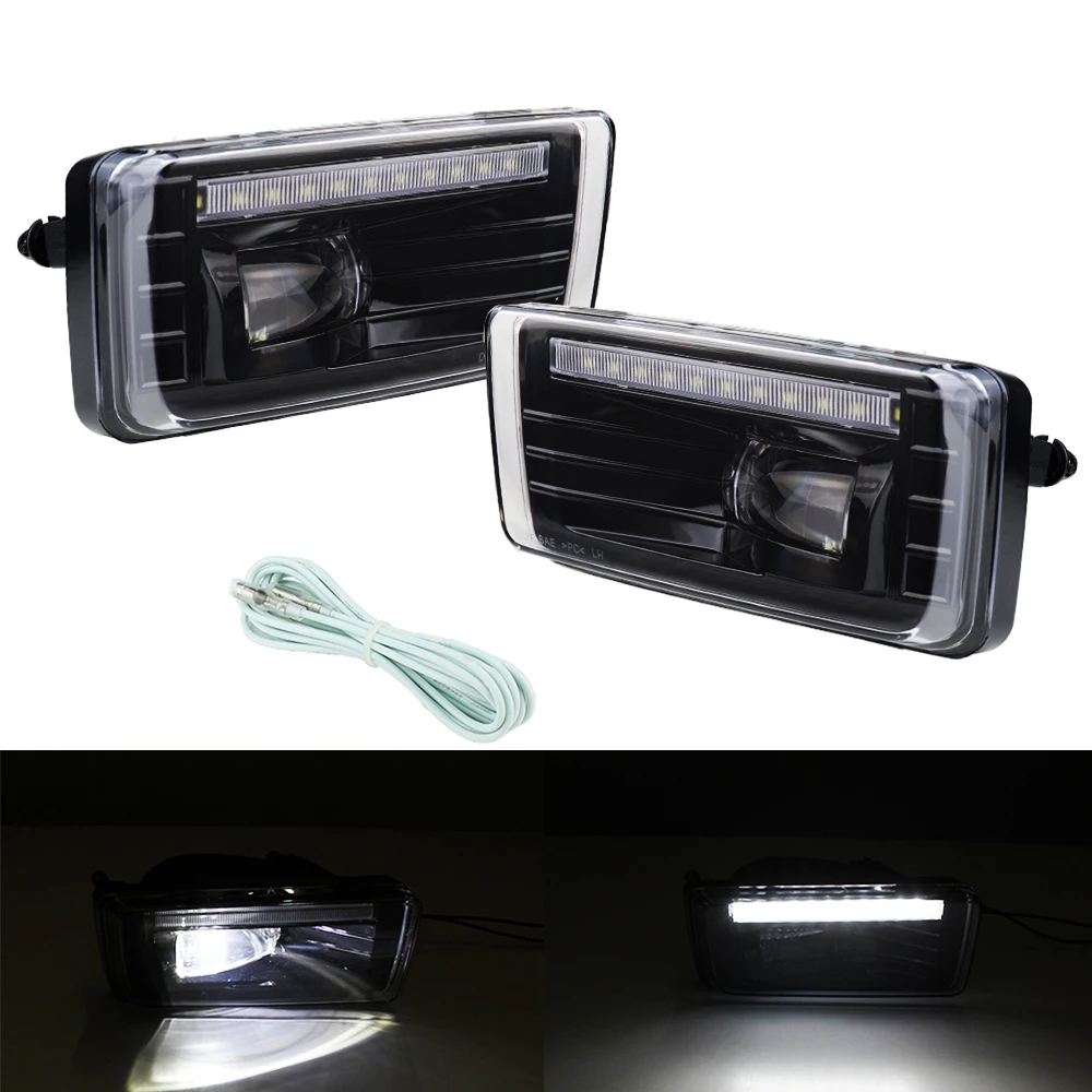 

Светодиодные Противотуманные Фары Для Chevy Silverado 1500/2500HD/3500HD 2007-2014 Avalanche 2007-2011 Suburban 2007-2014 Tah...