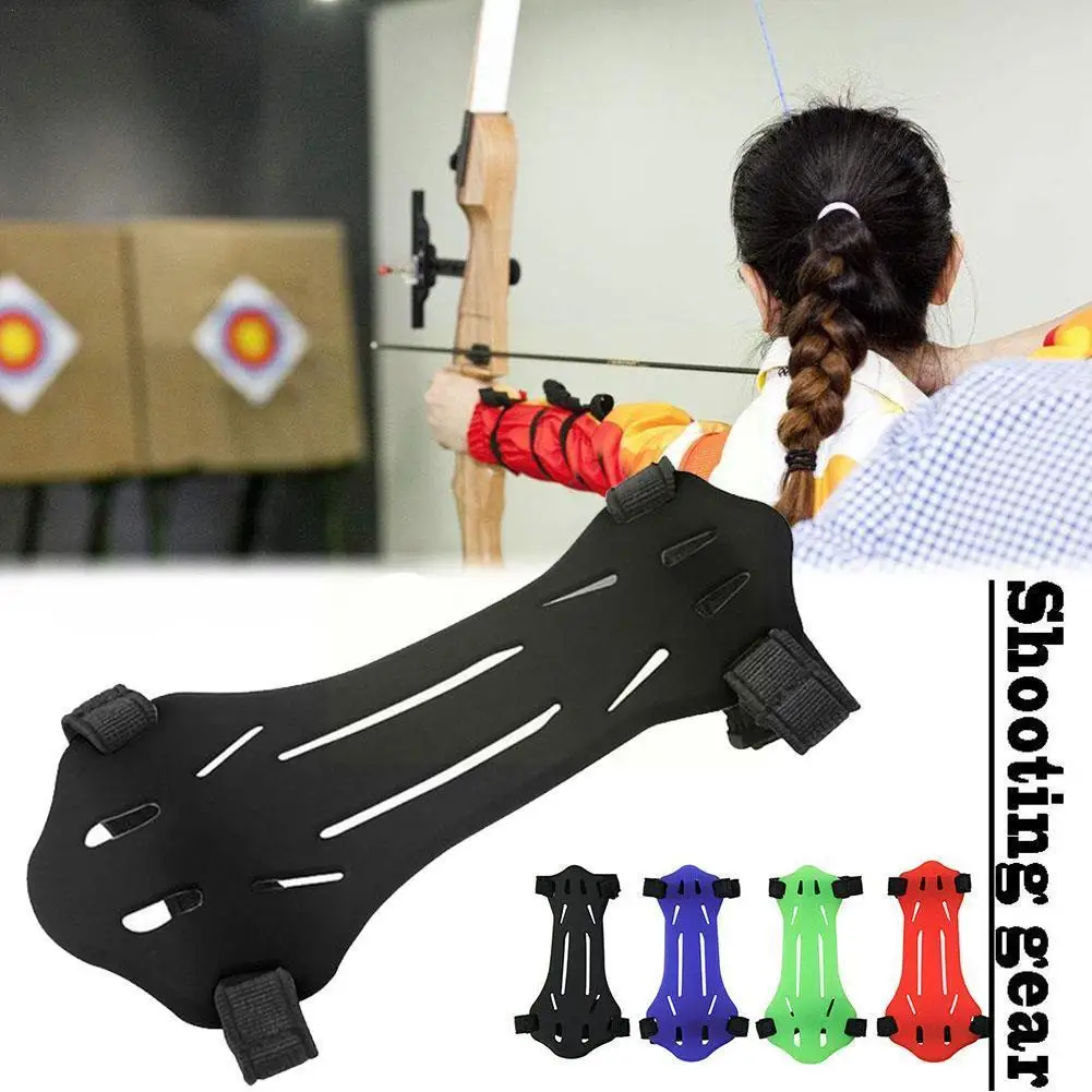 

Archery Arm Guard Silicone Traditional Hunting Shooting Outdoor Accessory Recurve Training Hunting Bows Protecto F4i0