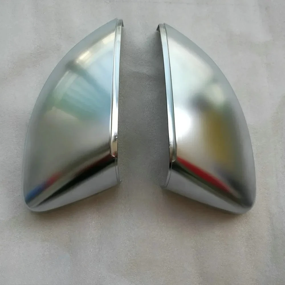 

Для Audi A3 S3 RS3 8V 2012-2018 крышки боковых зеркал глянцевое серебро замена ABS пластик форма подходит для внешнего обновления Стайлинг