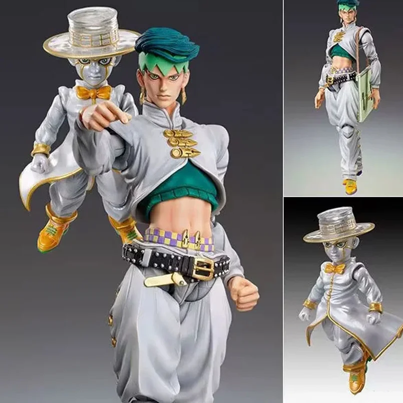 

16cm JoJo Bizarre Adventure Anime Figure Standing Posture Rohan Kishibe PVC Action Figure Collectible Model Toys Kid Gift