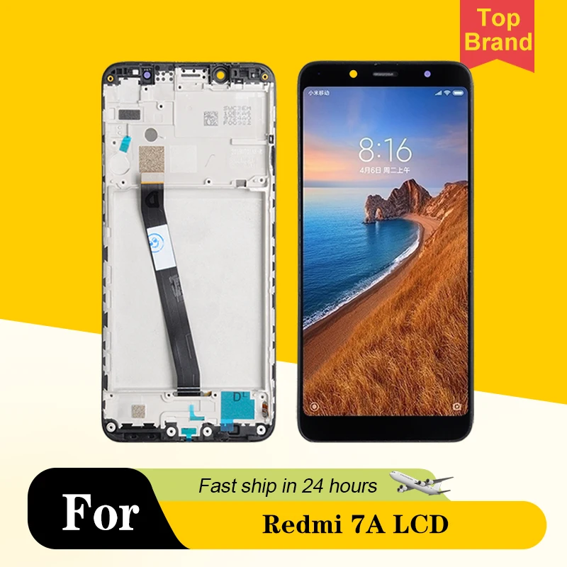 ЖК-дисплей с сенсорным экраном 5,45 дюйма для Xiaomi Redmi 7A, дигитайзер в сборе MZB7995IN M1903C3EG M1903C3EH M1903C3EI, дисплей, 1 шт.