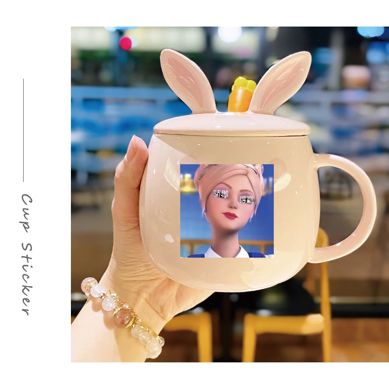 60 шт./компл. Барби Экспресс эмоции пакет аниме наклейки декоративный блокнот