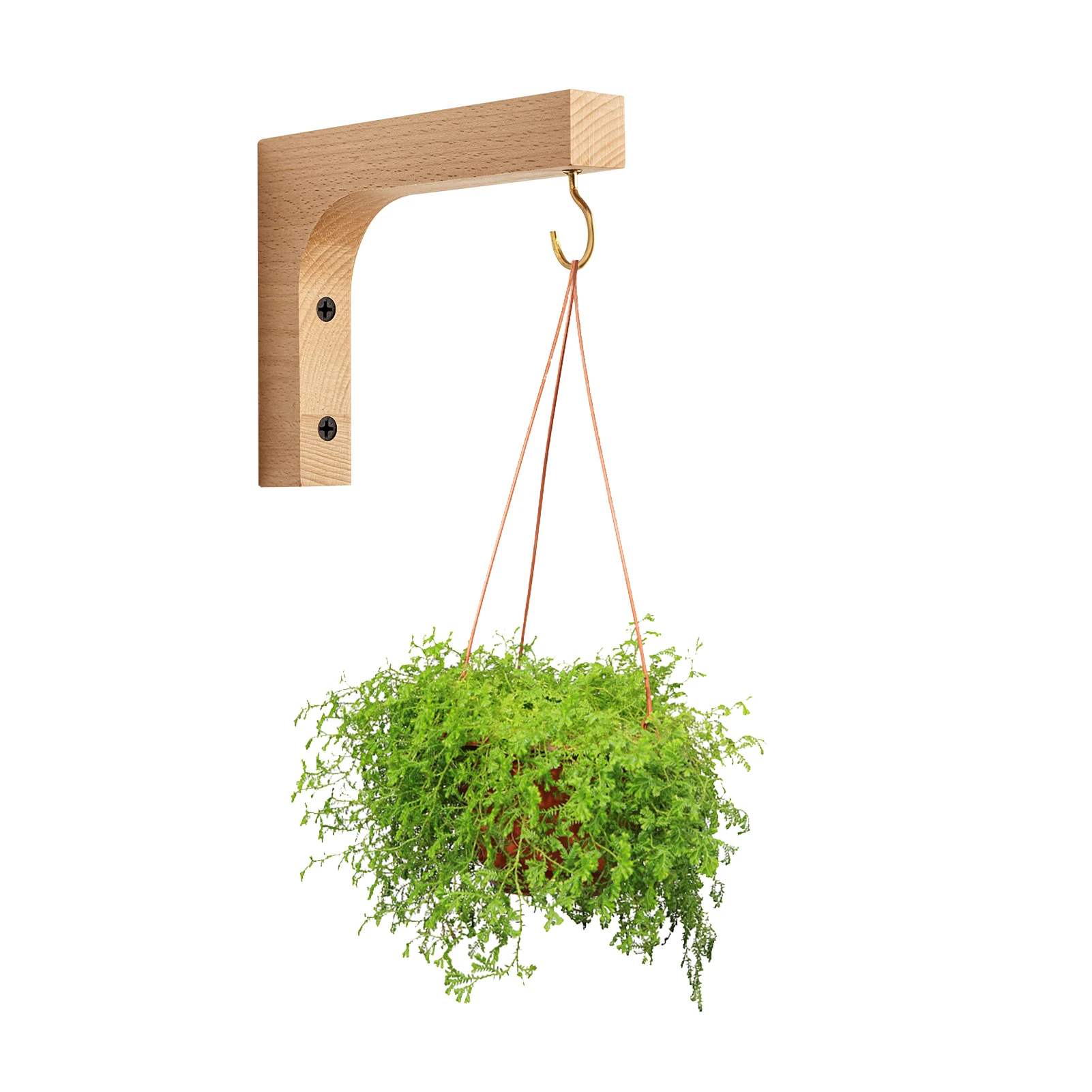 

Plant Hanger Bracket Wall Plant Hanger Indoor Wood Wall Hook For Indoor Hangings Planters Wooden Bracket Wall Mounted Hangings