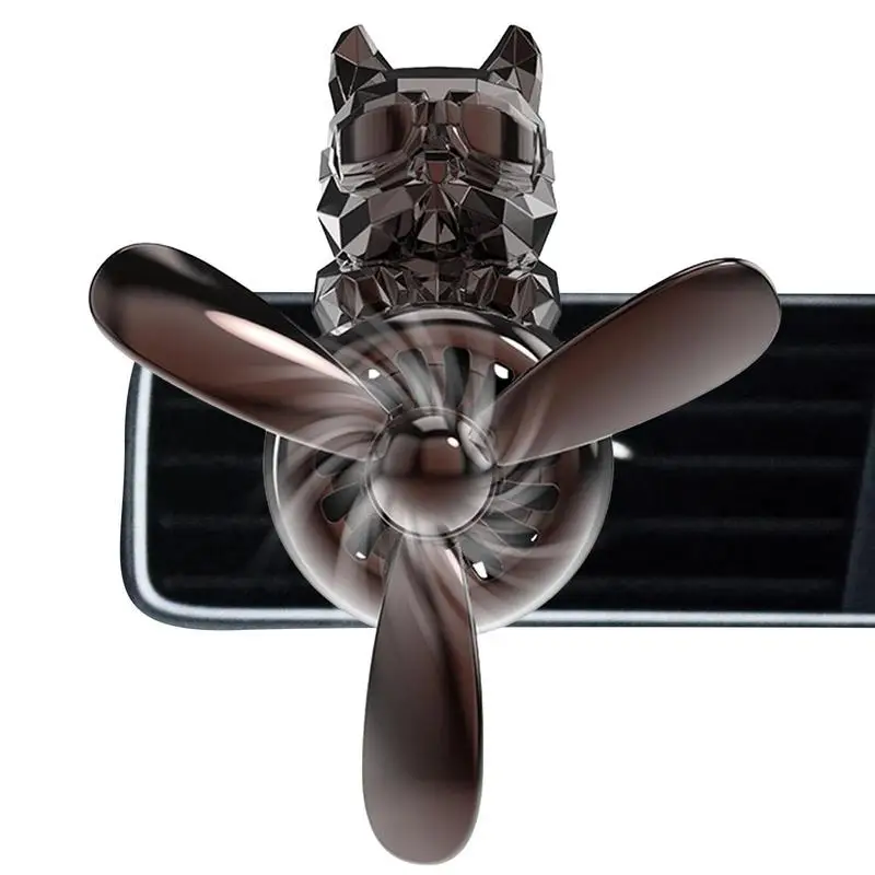 

Car Air Fresheners Vent Clips Cute Pilot Car Diffuser Rotating Propeller Car Odor Eliminator Car Scent Decorations To Keep Air