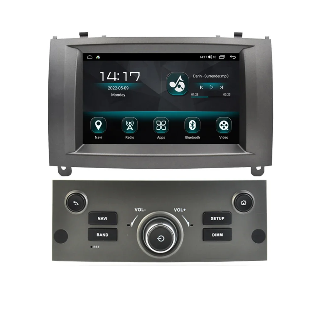

В наличии! Android 12 Автомобильный DVD GPS для PEUGEOT 407 2004-2010 2011 радио автомобильный мультимедийный плеер Стерео Авторадио навигационная камера