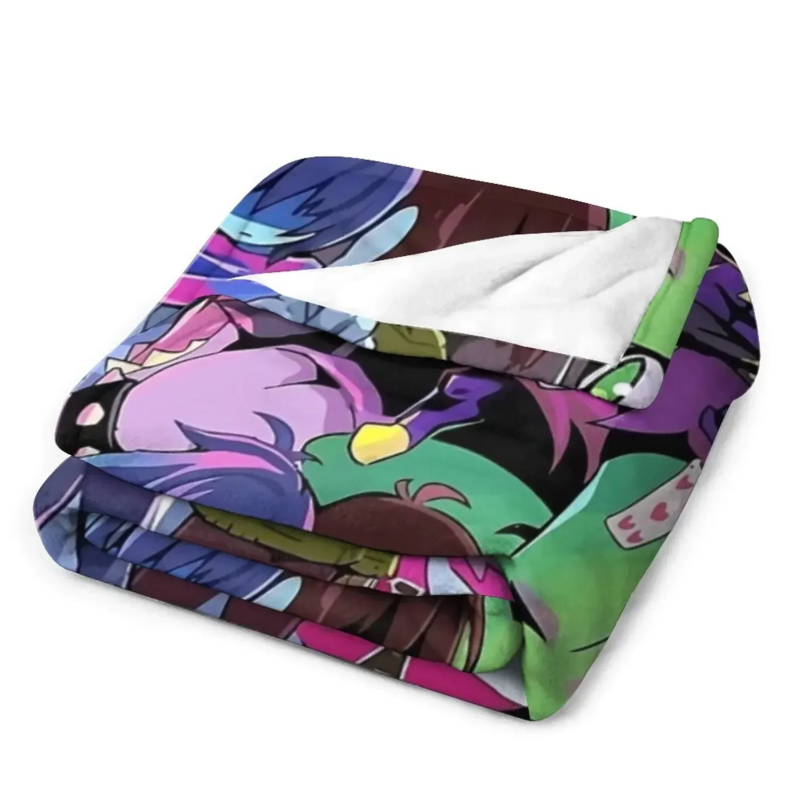 Deltarune - Adventure Плед Диваны Лохматые свободное постельное белье Одеяла